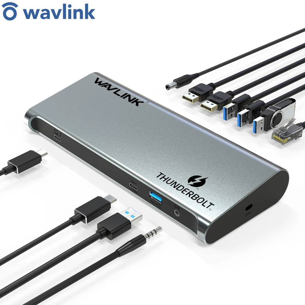 サンダーボルト 3 Usb C 4 18kディスプレイドッキングステーションギガビットイーサネットドッキングステーション 8 18kデュアルdisplayport Windows用mac Os X ノートパソコンのドッキングステーション Aliexpress