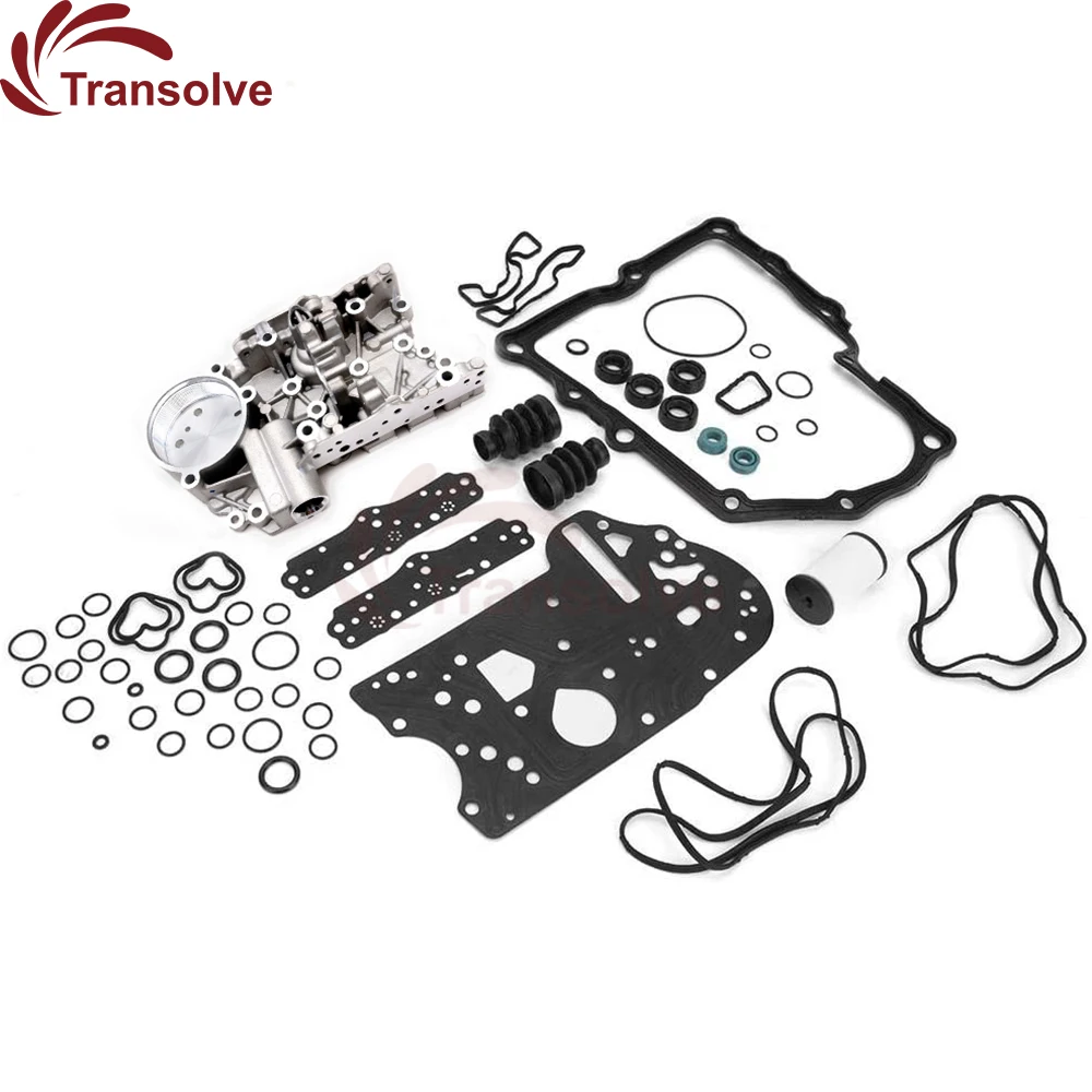 

0AM DQ200 Transmission Valve Body Mechatronic Rebuild Kit With Valve Plate Fit For AUDI VW SKODA DSG 7 Speed Car Accessoriess