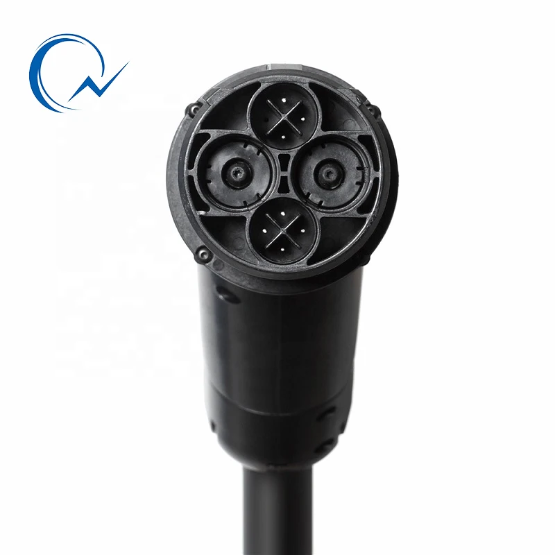 

EV DC fast charging station 125A DC 1000V CHAdeMO plug with 5 meters cable connector