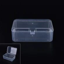 Kleine Kunststoff Transparent Mit Deckel Sammlung Container Fall Lagerung Box