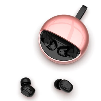 

LED Power Display TWS Wireless Bluetooth Earphone with Mini Design Earphones for Sport/Vehicle Android/IOS Rose Gold/Black