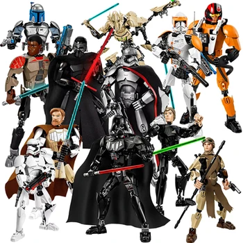 

Star Wars Stormtrooper Buildable Figure Star Warrior Compatible Lepinlys Starwars Soldier Building Blocks Toys For Children Gift