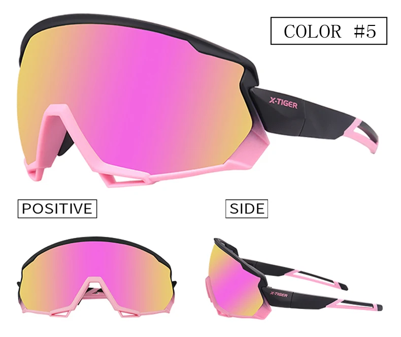 X-TIGER Pro Wind Cycling Glasses Polarized Sports Road Bicycle Glasses MTB Bike Sunglasses Goggles Mountain Bike Cycling Eyewear