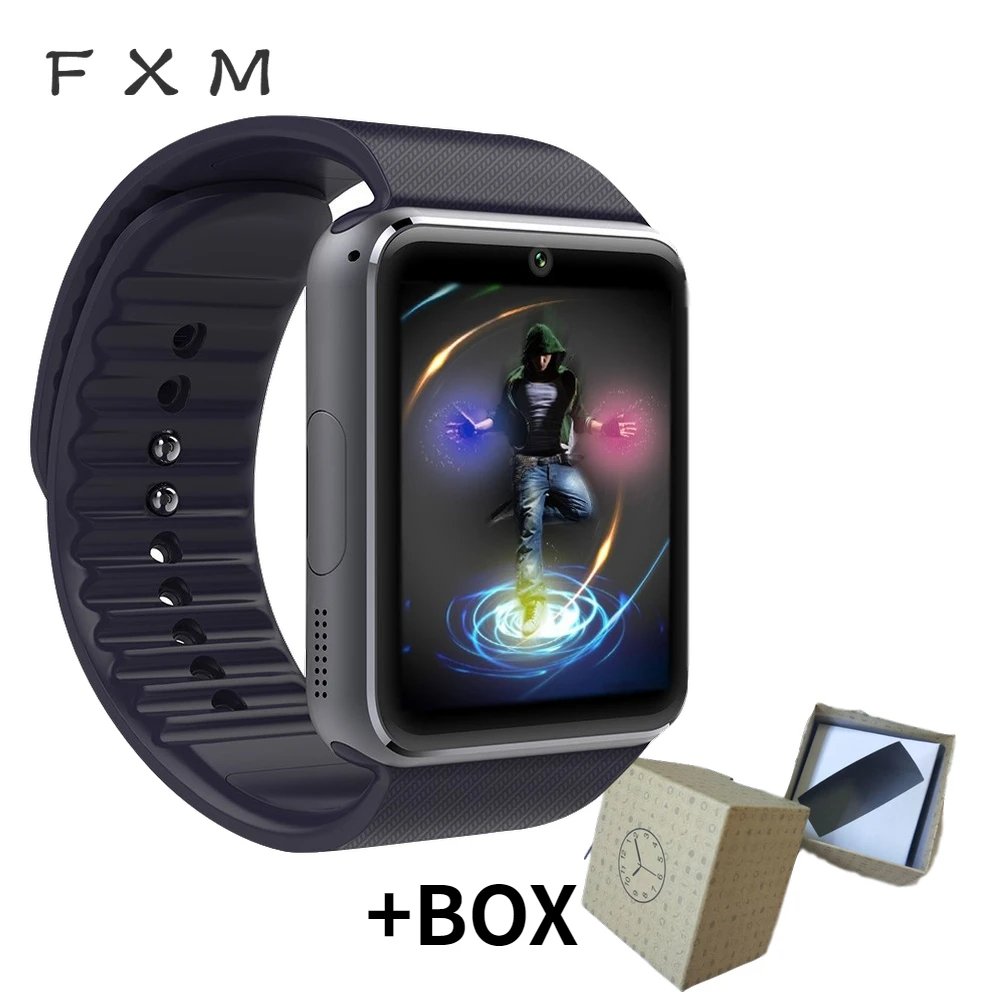 

FXM New Digital Bluetooth Smart Clock MenSmart Watch Bbracelet Independent Card Sports Pedometer Camera Bluetooth Call Reminder