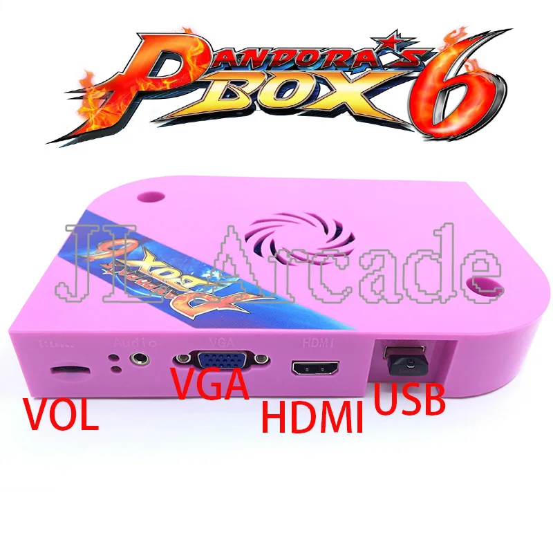  Pandora Box 6 1300 Jamma Board Arcade for Arcade Machine Support CRT CGA HDMI Can Download FBA MAME