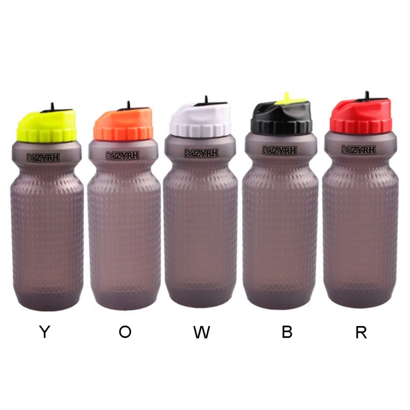 Outdoor Sports Fitness Water Bottle Mountain Road Bike Riding Kettle Portable Squeeze Cycling Bicycle Water Bottle Kettle QW