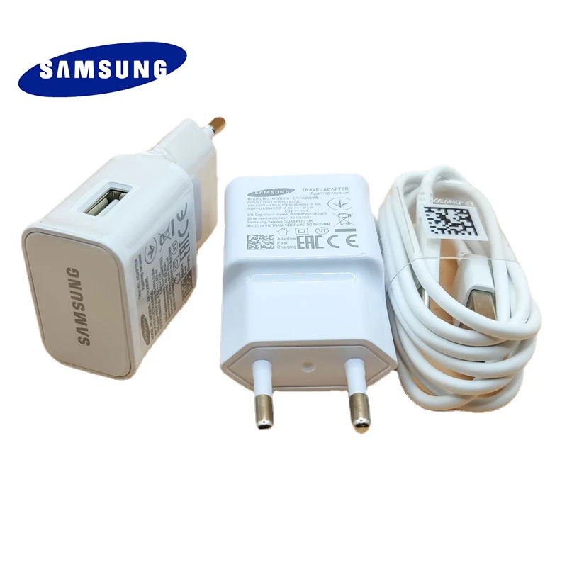 Original Samsung Fast Charger 9v/1.67a Charge Adapter Usb C Cable Galaxy S8 S9 S10+ S20 Note 10 9 8 A80 A30s A40 A50 A60 A70 A80 usb converter for phone