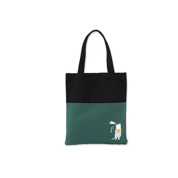 

2019 canvas bag all cotton shopping eco-friendly shopping bag for women's travel