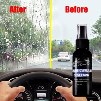 

Antifogging Agent 50ml Automobile Windshield Water Repellent Car Coating Windows Waterproof Rainproof Nano Hydrophobic Coating