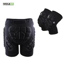 WOSAWE Hip Pad спортивное снаряжение Защитные+ наколенники лыжные скейты Скейтборд Сноуборд защита от падения сопротивление роликовые Мягкие Шорты