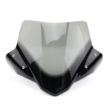 

28*38cm Windshield Pare-brise For YAMAHA MT-07 FZ-07 FZ07 2014 15 16 2017 MT07 Motorcycle Accessories Windscreen Wind Deflectors