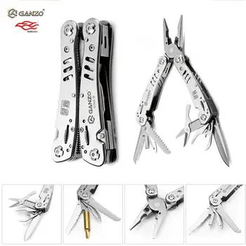 

Ganzo FIREBIRD Multi-Tool G302-H / G302-B Multi Pliers Tool Kit Nylon Pouch Stainless Steel Folding Knife Pliers