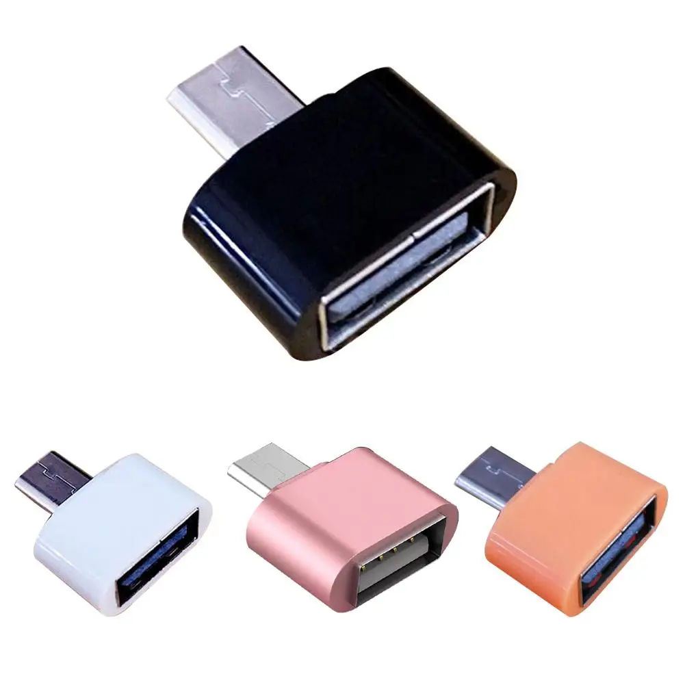 Универсальный мини микро USB 2 0 OTG адаптер Разъем для Android мобильный