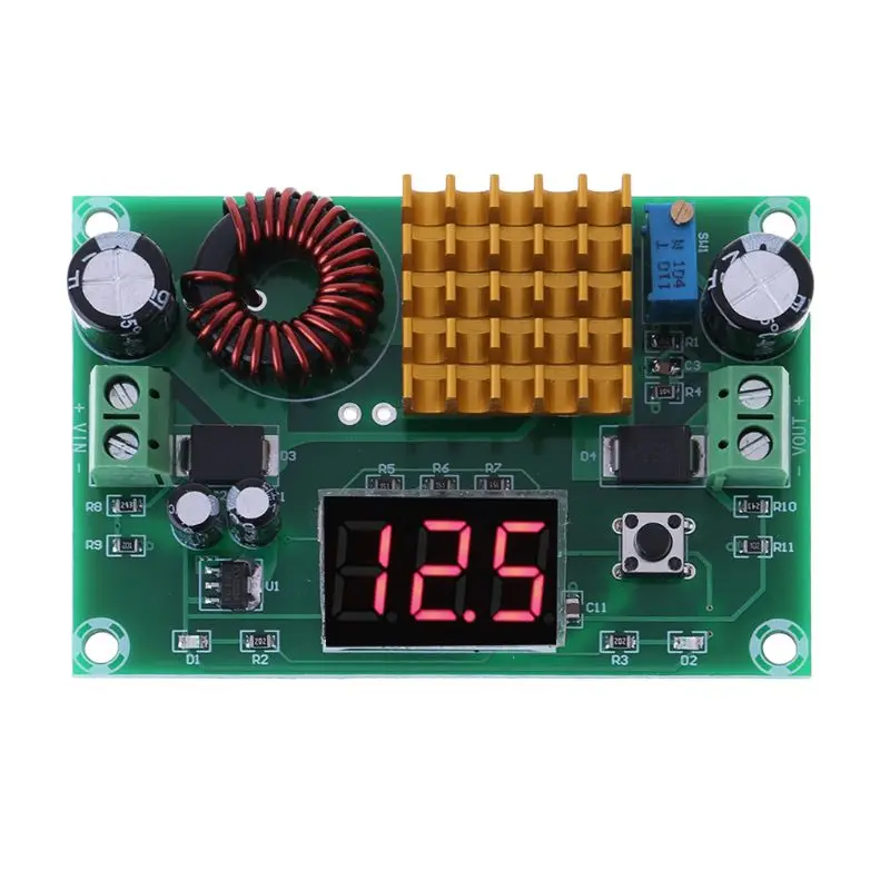 

DC-DC Digital Boost Step Up Converter Power Supply Module 3-35V to 5V-45V 5A Coil