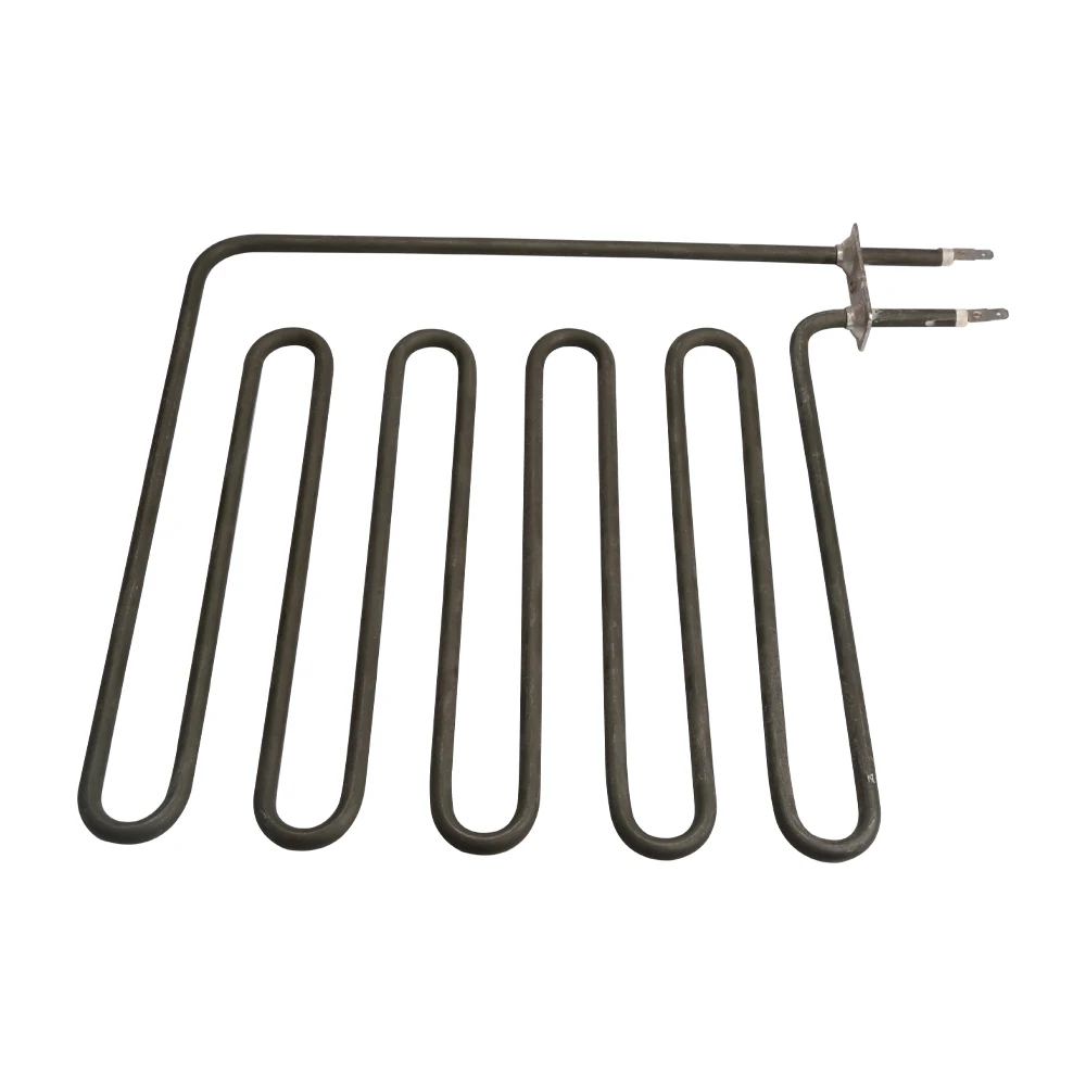 2500W 220V 5U Oven Heater Element Sauna Heating Element,Green 304SUS Straight Heater Pipe,Tubular Air Heater by Annealing 4