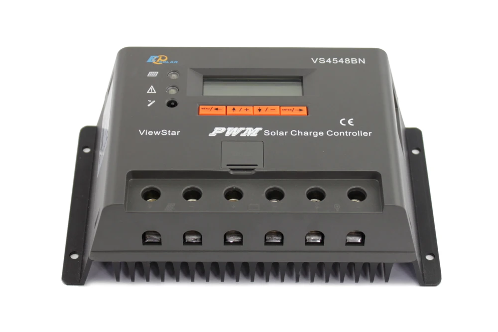 EPever Контроллер заряда PWM 60A45A30A20A10A 12 В 24 в 36 в 48 в ЖК-регулятор дисплея