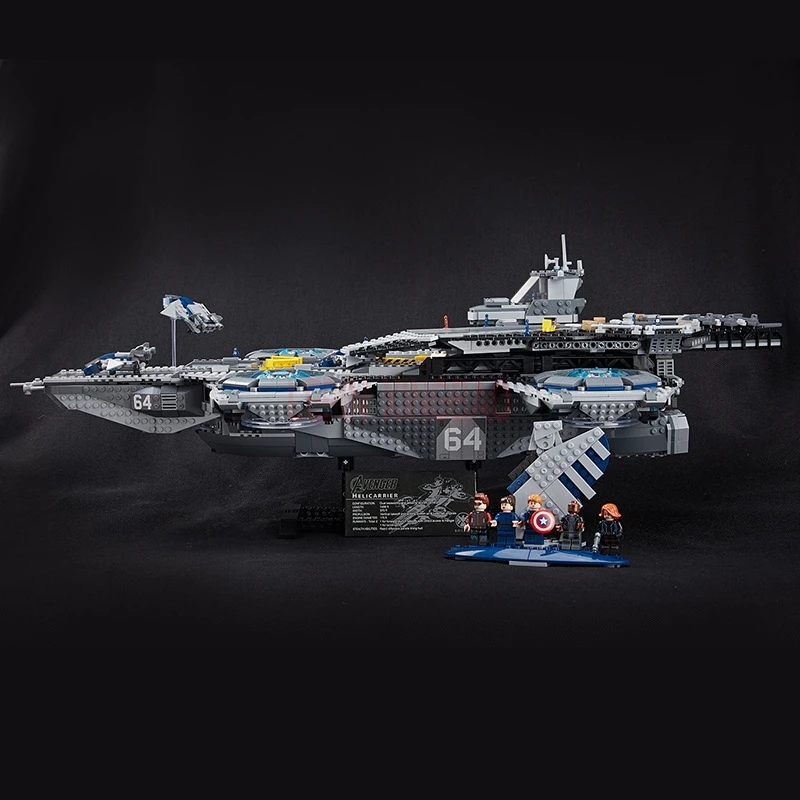 LP 07043 3057 шт marvel Super Heroes The Shield Helicarrier строительные блоки наборы LPings игрушки Клон 76042