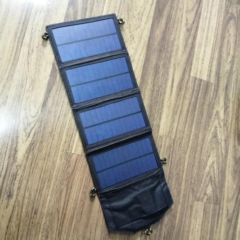 SunPower Складная 7W панель солнечных батарей 6V 2.1A USB выходное устройство портативное быстрое зарядное устройство для смартфонов ноутбуков планшетов