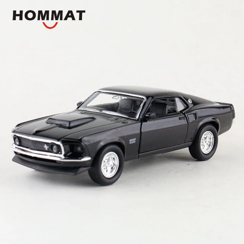 HOMMAT 1:36 винтажная модель Mustang Boss 429 автомобиля металлический сплав литая под