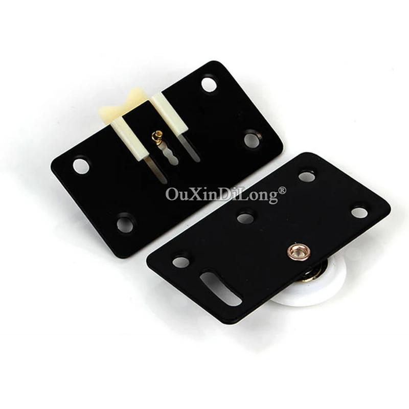 

10 новых комплектов, ролики для раздвижных дверей, бегунки, шкаф, шкаф, мебель из дерева, бесшумные нейлоновые колеса