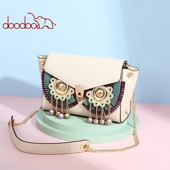 

Bag female 2020 fashion female bag tide owl mask face change bag simple messenger shoulder bag wings bag