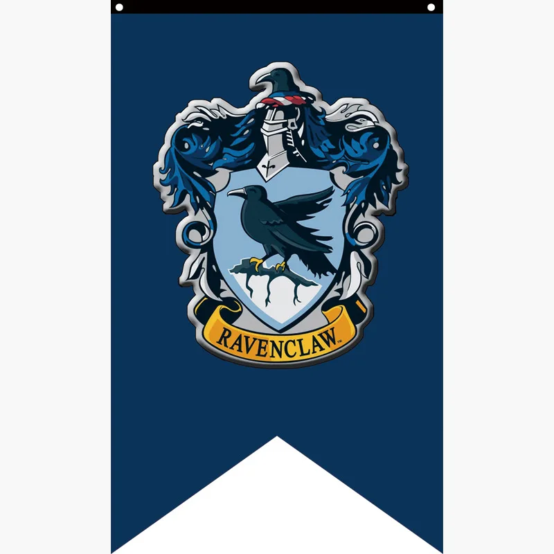 Harry Potter Series Magic Academy Flag Gryffindor Slytherin Party Interior Scene Decoration Ravenclaw Hufflepuff Anime Cosplay Props Anime Cosplay Accessories