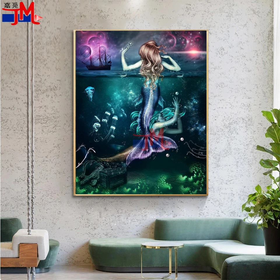 Luminous Beach Turtles Diamond Painting Kits Adult Children by Number Full  Diamond Covered Diamond Painting 5D Summer Fantasy Landscape Art Room Decor