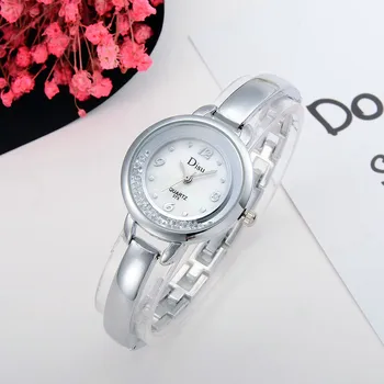 

Women Bracelet Watch Rose Gold Plated Womens Elegant Rhinestone Bracelet Fashion Watches relogio feminino часы женские pulseiras