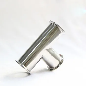 

Tee Connector T Pipe Fitting 3 way Tri Clamp Pipe OD 19mm-51mm Stainless Steel SS316 Sanitary Ferrule OD 50.5mm/64mm