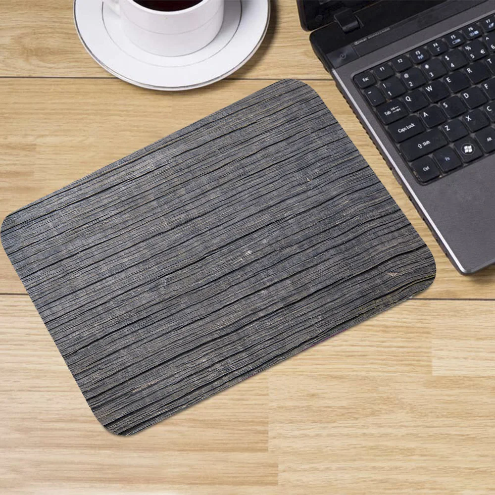 

Small Mouse Pad Popular Simple Texture Texture Mouse Pad DIY Custom Office Computer PC Mouse Pad Desk Mat 22x18cm / 25X29Cm