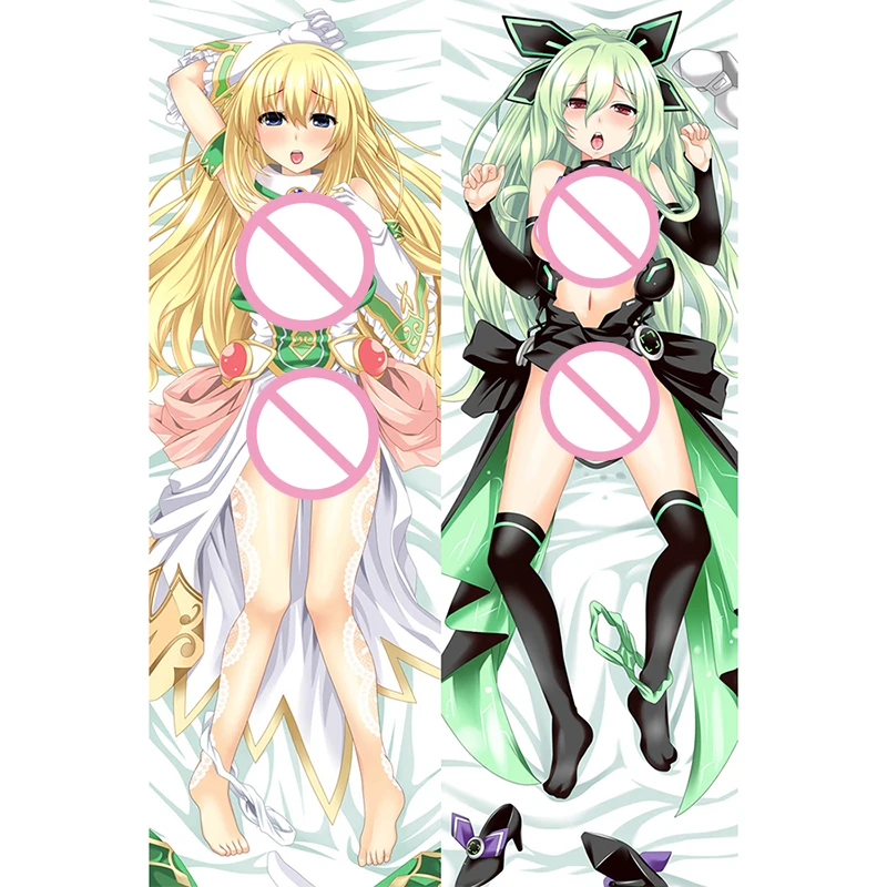 Neptunia Наволочка с аниме Moegirl постельные принадлежности подушка эффектом Blanc цвет: