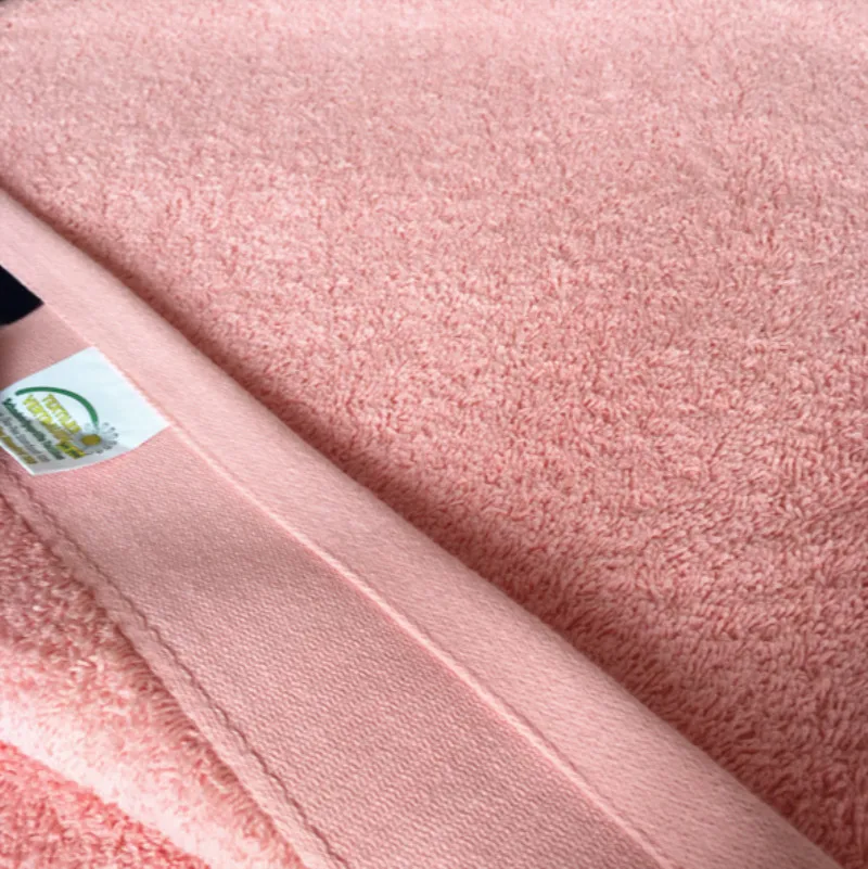 150X100 см розовое плотное банное полотенце с 2 боковыми петельками без формальдегида для взрослых Хлопковое одеяло T373
