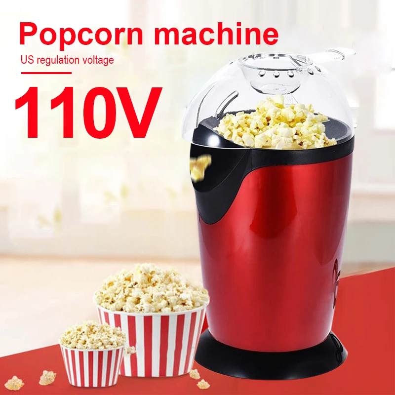 

Popcorn Machine Popcorn Maker Mini Popcorn Machine Economic 1200W 110V ABS for No Fuel Safety Simple To Make Desktop Household