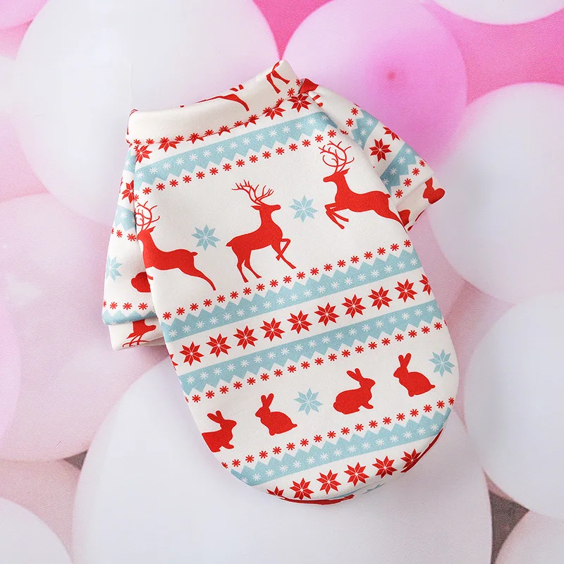 Sweet Pet Dog Clothes for Small Dogs Shih Tzu Yorkshire Christmas Sweatshirt Soft Puppy Cat Costume Clothing ropa para perro | Дом и сад