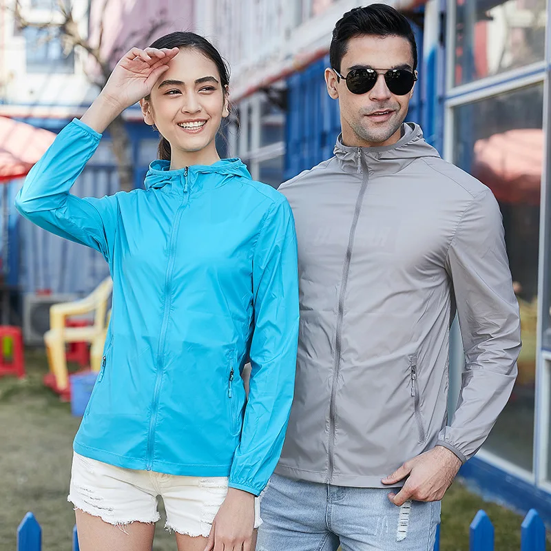 

Women Thin Sunscreen Jacket Spring Autumn Large Size 5XL Male Overalls Summer sun-proof Windbreaker Jacket Sunscreen Clothing