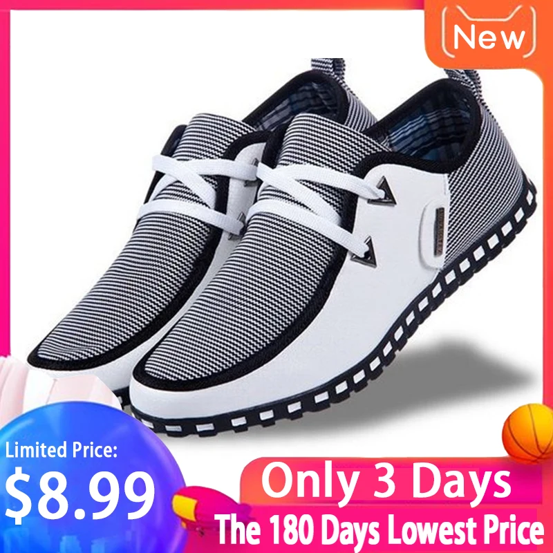 

Summer Loafers Men Casual Shoes Fashion Slip On Sneakers Men Flats Driving Shoes PLUS SIZE 39-47 Trainers Zapatos Leather Shoes