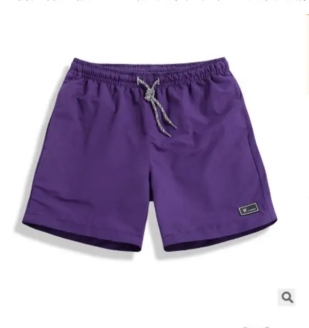 Violet Модные свободные дикие VogueThin секции быстросохнущие дышащие пляжные брюки удобные спандекс мужские пляжные шорты хороший поп Vogue - Цвет: Violet