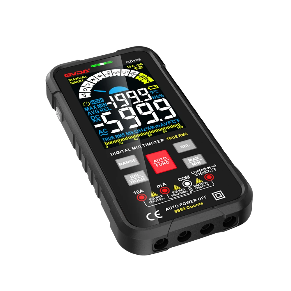 rel ohm hz ac dc medidor de tensao multimetro 03