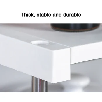 

Kitchen Cabinet Counter Shelf Organizer Expandable Stackable for Dish Sauce SDF-SHIP