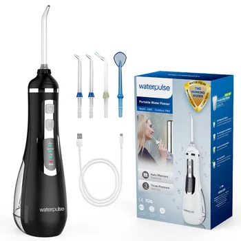

Portable Oral Irrigators Water Flosser Travel Massage Clean Flossing USB Charging Flosser Cordless Irrigator Waterpulse V500