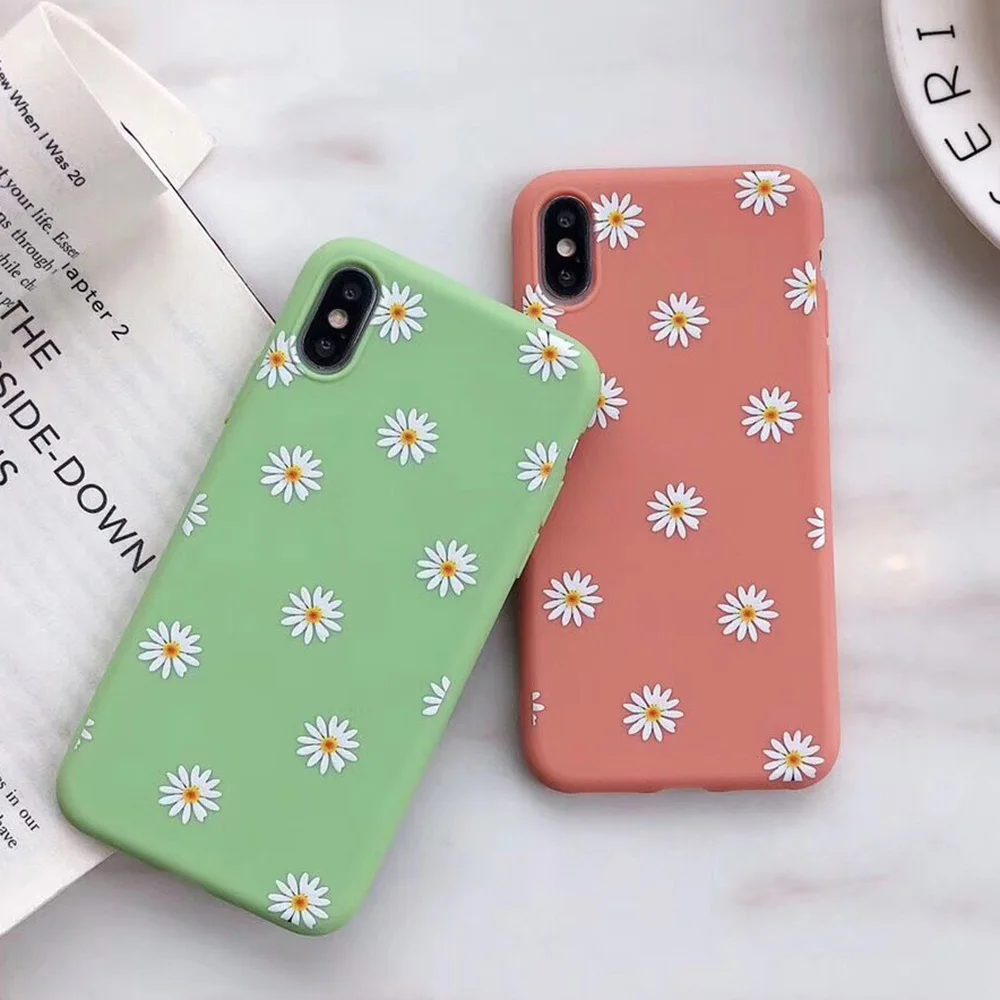 Чехол для телефона в стиле ретро с цветами iPhone 11 Pro XS Max X XR 7 8 6 6s Plus 5 5s SE цветочный