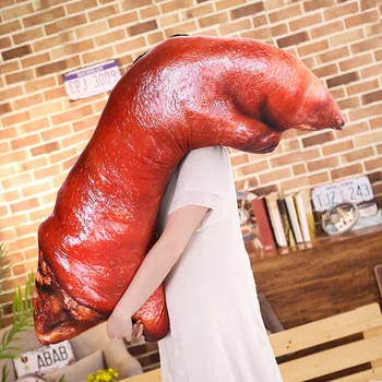 

Creative Trotters Plush Pillows Simulation Stuffed Trotters Plush Toy Sofa Cushions Boy Girl Birthday Gift Anime Plush Funny Toy