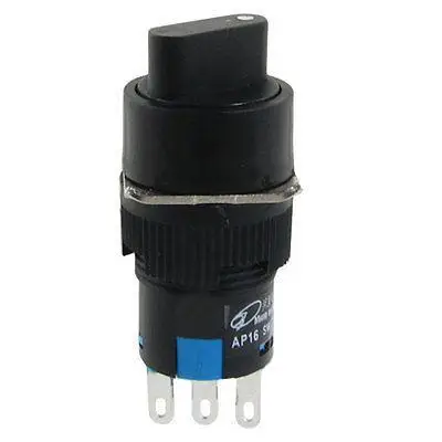 

AC 220V 5A Rotary Handle 2 Position On/Off Selector Push Switch