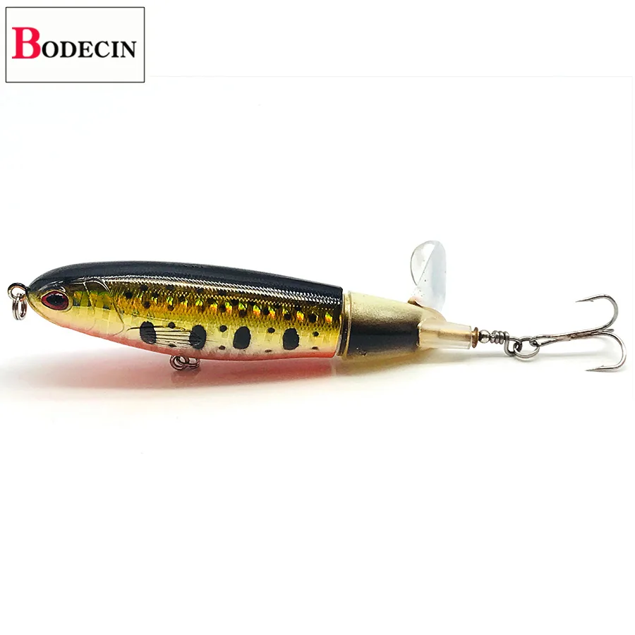 Жесткий Plopper Topwater/бас/Щука/Троллинг приманка мягкий вращающийся хвост искусственная приманка для рыбалки воблер/приманка безделушки