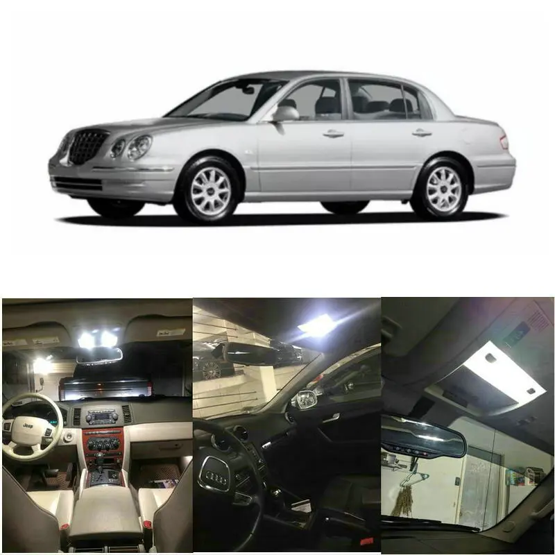 Внутренние светодиодные лампы для 2006 kia Amanti Magentis Optima Sedona Spectra Spectra5 Sportage