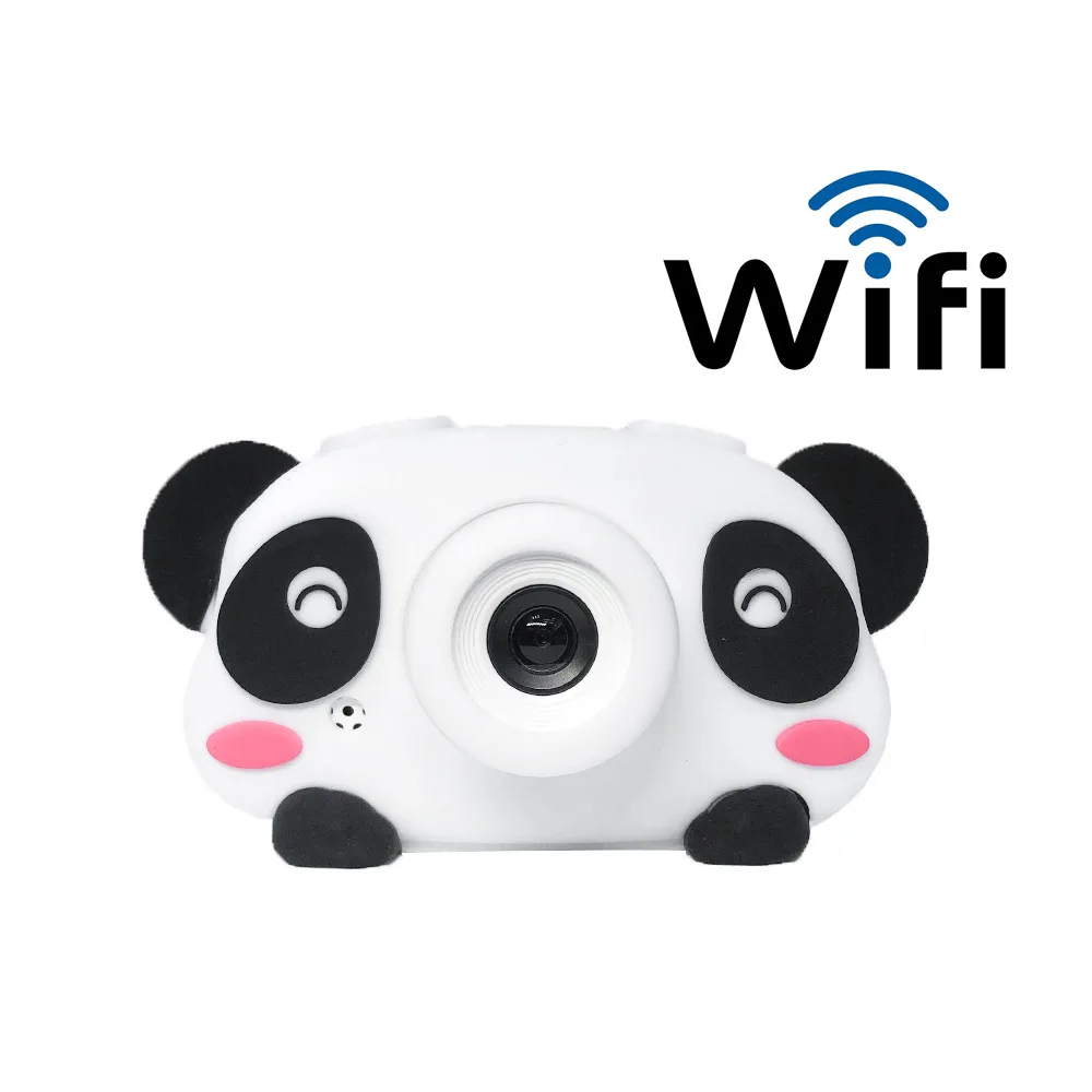 HD 12MP Kids Birthday Gifts Children Digital Camera Toy With Bunny Panda Bird Design 1080P Camcorder Mini Cartoon Camera Kids 