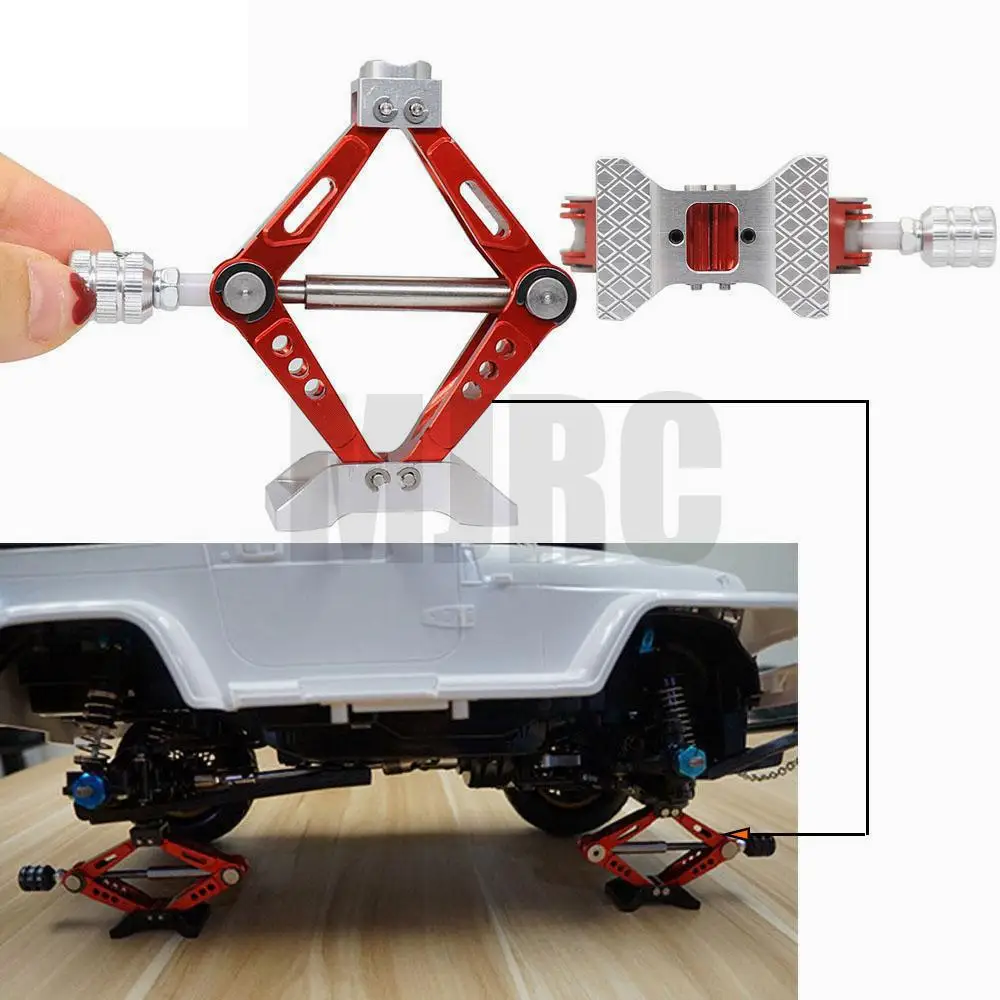 Регулируемый металлический ножничный домкрат RCTraxxas TRX6 G63 для RC Crawler Tamiya CC01 D90 D110 |