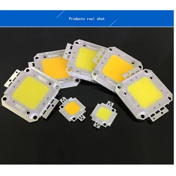 

10-100W square bracket high-power integrated lamp beads, high-power LED integrated lamp beads, high brightness