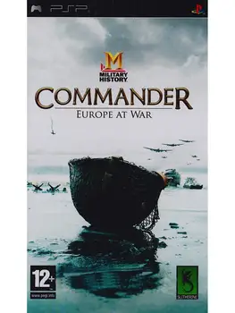 

Military History Commander: Europe At War Psp video games Koch Media Estraegia age 12 +