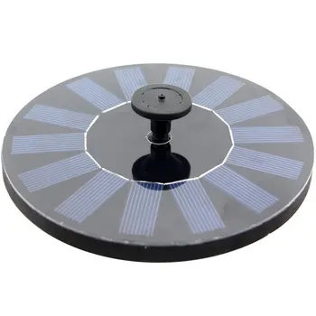 

Solar Fountain Pump Backup Circle Solar Water Pump Floating Fountain for Bird Bath Fish Tank Pond Garden
